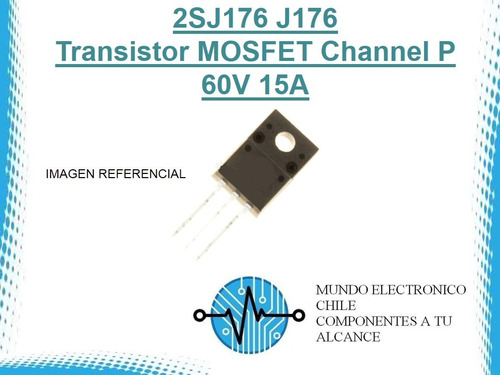 2sj176 J176 Transistor Mosfet Channel P 60v 15a