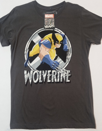 Playera Máscara De Látex Wolverine Nueva Talla Ch