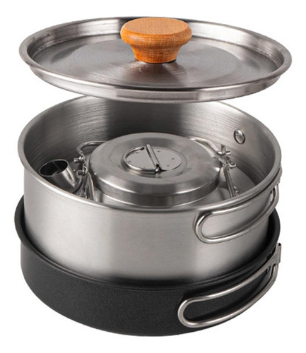 Utensilios De Cocina Para Acampar, Sartén, Tetera, Hervidor