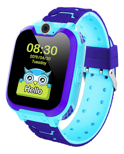 Reloj Inteligente Smartwatch Infantil Táctil Tarjeta Sim Color de la caja Azul