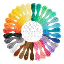 Comprar Kit De Cordón De Colores Para Pulseras Y Llaveros