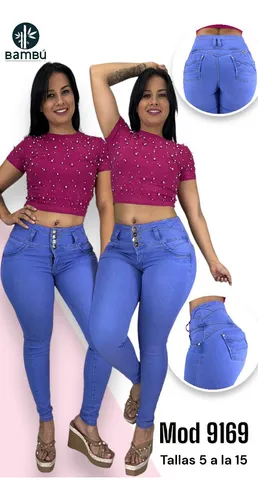Pantalon colombiano por mayoreo best sale