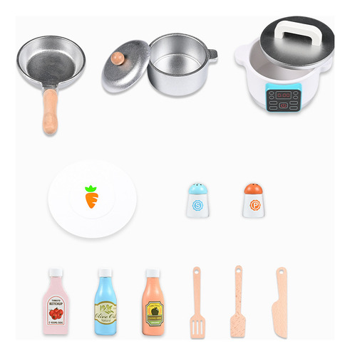 Cocinitas Juguete Para Ninas Con Horno De Madera Simulados