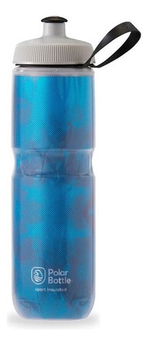 Anfora Polar Bottle 20oz Colores Insulada Color Flye Dye Electric Blue