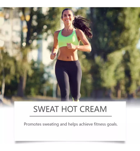 Crema De Sudor Caliente Y Gel De Entrenamiento Para Mejorar