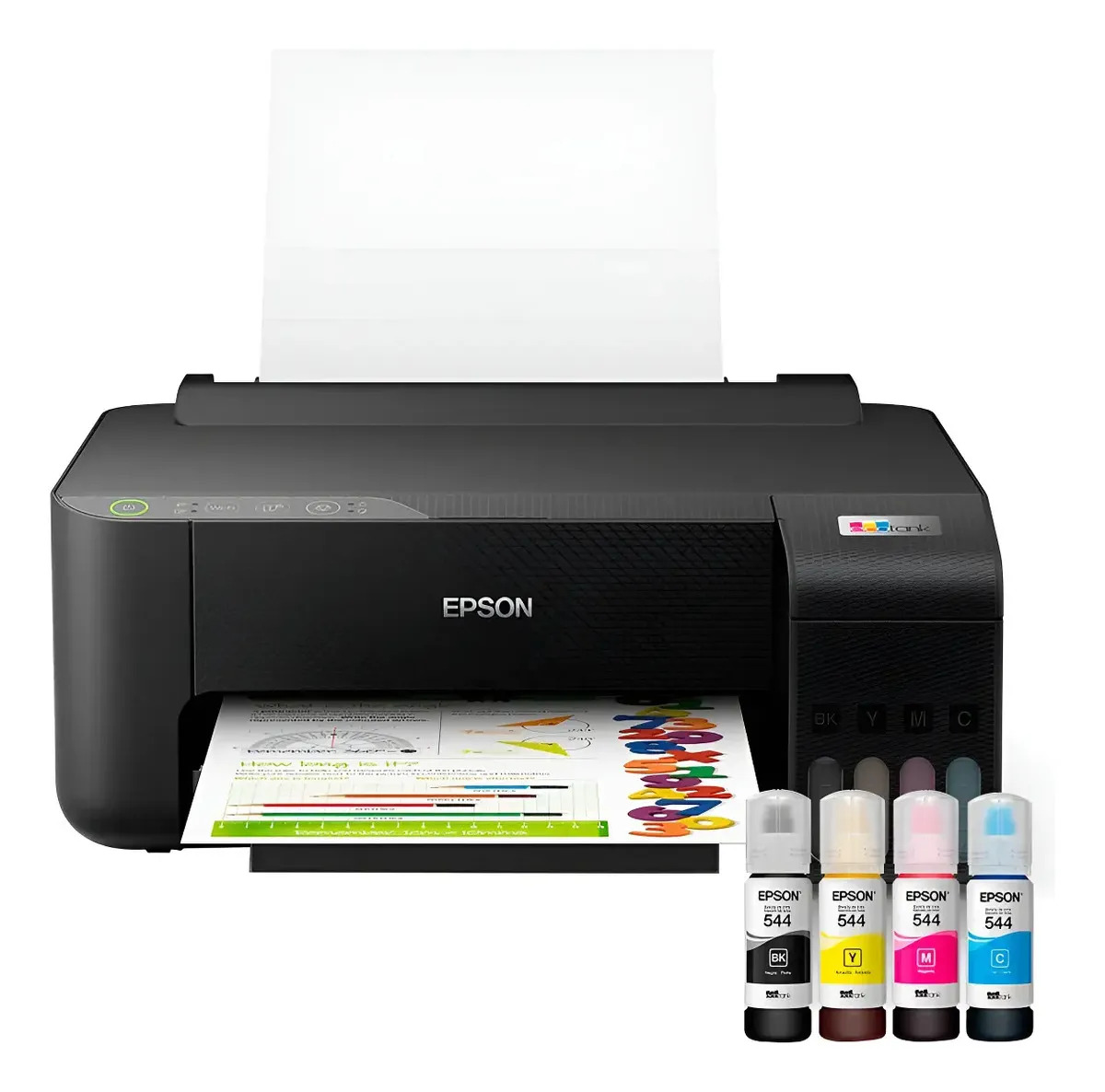 Impressora Tanque Tinta L1250 Multifuncional Wi-fi Epson Preto 110 / 240v (bivolt)