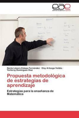 Libro Propuesta Metodologica De Estrategias De Aprendizaj...