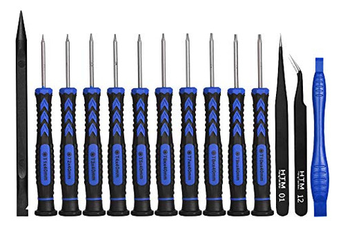 Juego De Destornilladores Torx Hengtianmei 14 En 1 Con T1 T2