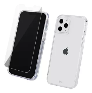 Funda Case-mate Para iPhone 12 Pro Max Clear Bundle