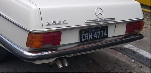 Mercedes Maravilhosa 280c - 1974 - Placa Preta, Impecável !!