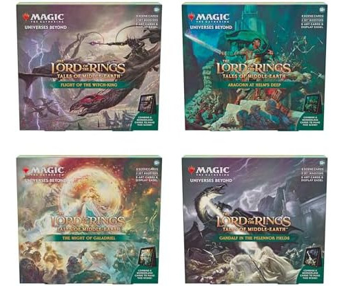 Magic: The Gathering El Señor De Los Anillos: Cajas De Escen