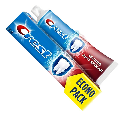Pasta Dental Crest Anti-azúcar 130 Ml