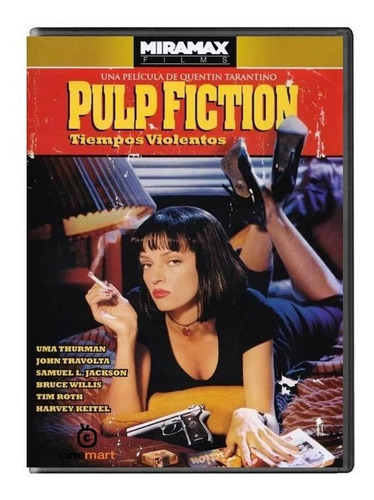Pulp Fiction Tiempos Violentos Quentin Tarantino Dvd