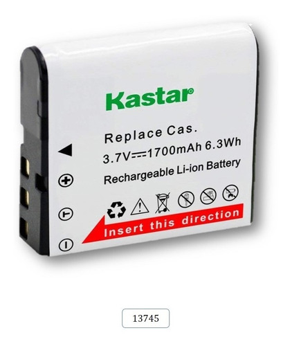 Bateria Mod. 13745 Para Casio Exilim Zoom Ex-z450