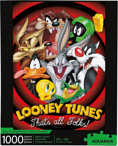 Puzzle De 1000 Piezas Aquarius Looney Tunes