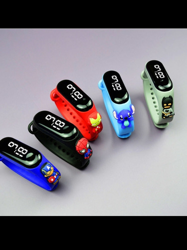 Imagen 8 de 8 de Reloj Led Digital Niño