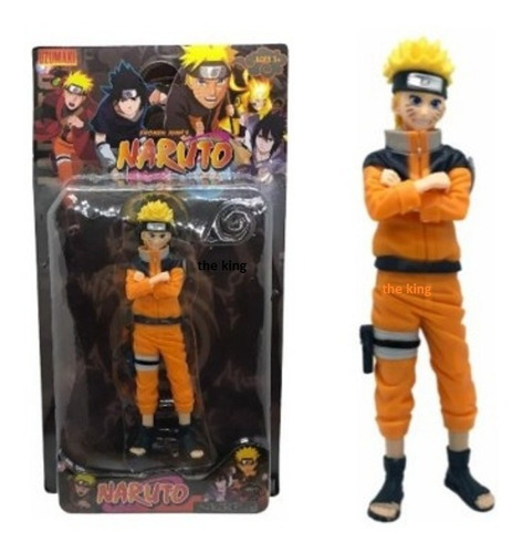 Figura - Muñeco Naruto Uzumaki  - 17 Cm Aprox