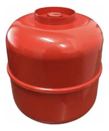 Cofre De Plastico  Botijão Grande Cor Vermelho Liso