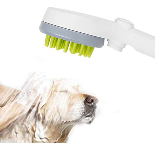 Nuevo Rociador De Baño For Perros Y Cepillo De Masaje