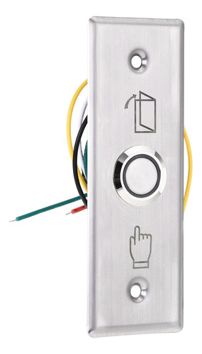 Uxcell Interruptor De Botón Para Puerta, Control De Acceso A