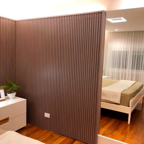 Panel de MDF con listones de pared de 1,36 m x 1,