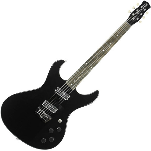 Lápiz labial Danelectro Hodad Humbucking, negro, negro, guitarra, color negro