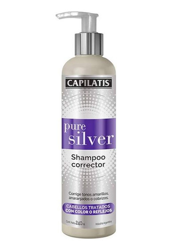 Capilatis Pure Silver Shampoo De 240 Ml