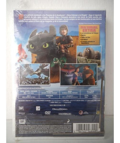 Imagen 2 de 2 de Como Entrenar A Tu Dragon 2 Dvd