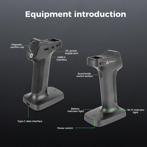 Creality Scan Bridge Compatible Con El Escáner 3d Otter, Sup