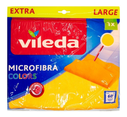 Vileda Microfibra Colors Paño Extra Large Pisos Limpieza