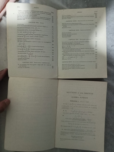 Álgebra Superior De Hall Y Knight 2 Tomos (Usado)