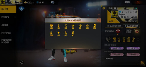 Imagen 2 de 2 de Cuenta De Free Fire Level 79