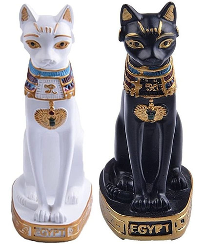 ~? Stock Show 2pcs / Pack Antiguo Egipto Gatito Egipcio Bast