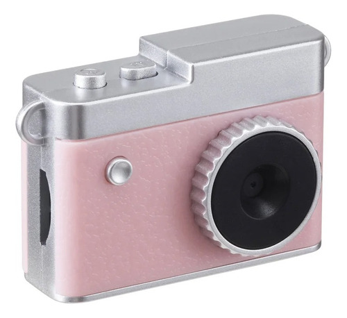 Camara Digital Vivitar Llavero Retro Clasico Color Pink Color Rosa