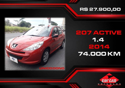 Peugeot 207 1.4 Active 8v Flex 4p Manual