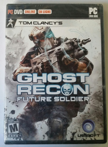 Ghost Recon Future Soldier- Nuevo Sellado Físico Pc Original