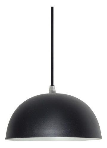 Lampara Colgante Moderno 1 Luz Apto Led E27 Living Comedor Estructura Negro