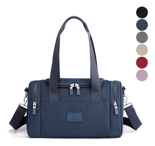 Bolsa Mujer Impermeable Viaje Nylon Tote Bandolera Crossbody