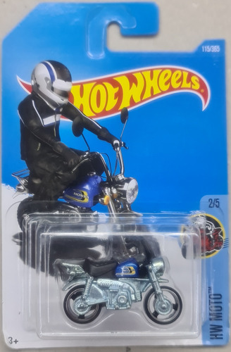 Hotwheels Honda Monkey Z50 Hw Moto 115/365 2/5