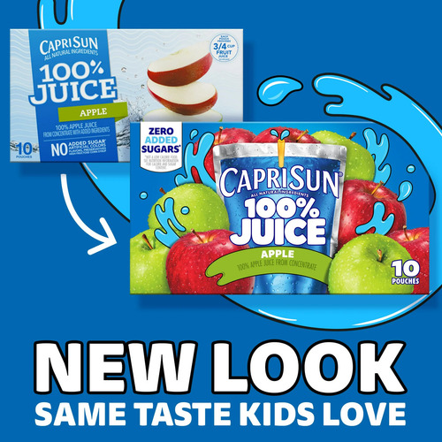 Jugo De Manzana 100% 177ml Pack De 10