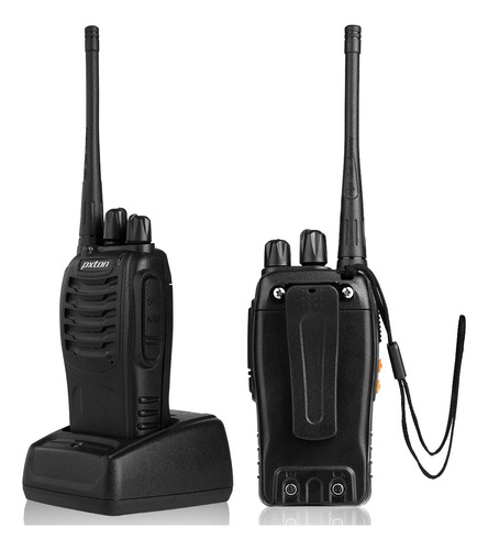 Walkie Talkies Recargables 16 Canales Con Auriculares Paqu