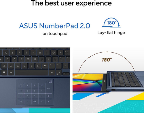 Notebook Asus Vivobook I5 12va 8gb Ssd256 14pul 1,5kg Numpad