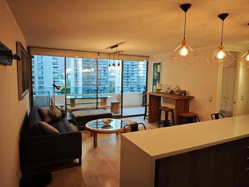 Imagen 4 de 21 de Arriendo Departamento 2hab 2ba Las Condes
