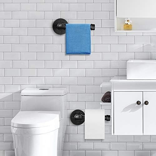 Soporte De Papel De Baño Higiénico Industrial Vintage Retro