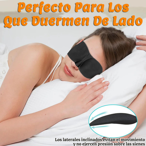 Máscara De Ojos Para Dormir 3d Para Mujer Hombre Viaje Hogar