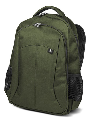 Mochila Porta Notebook Hasta 15,6 Xtech Xtb210gr Verde