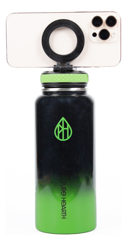 Pure Hearth Dynamicfit Botella Deportiva De Acero Inoxidable