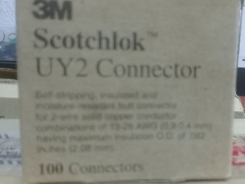 Conectores Uy 2 3m