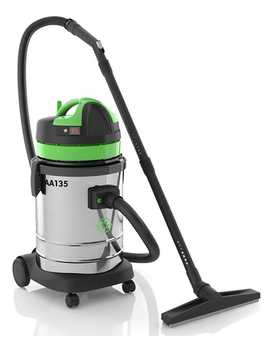 Aspirador Industrial Tambor Ipc A135 35l Preto Y Verde 220v Preto/verde