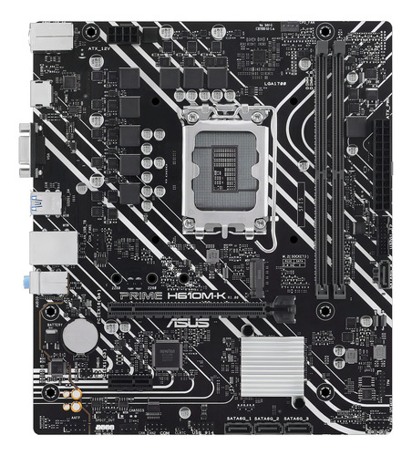 Tarjeta Madre Asus Prime H610m-k Lga 1700 2x Ddr5 Micro Atx